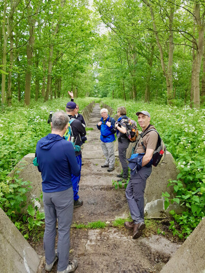 tankversperring bij Klein Valkenisse